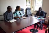 The team from Garissa univeristy and the Registrar Administration UoN
