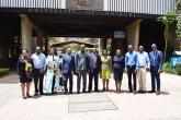 UON and Garissa University staff posses for a photo