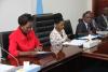 The Chair Of Council Prof. Julia Ojiambo present during the event