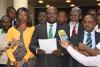 Acting Vice -Chancellor Prof. Mbeche present at Jacaranda Hotel 