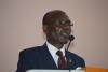 The Deputy Vice Chancellor Academic Division welcoming the students to the premier University of Nairobi