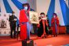 The ceremony in progress