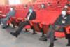 The Deputy Vice - Chancellor Academic Division Prof. Ogeng'o  among the participants in Taifa Hall attending the service