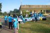 The staff waiting to join the police band