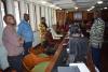 COO paid a visit to EDRMS team in the council Chamber
